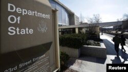 Vista del Departamento de Estado de Estados Unidos. Estados Unidos y Cuba reanudaron la cooperación policial en 2023, incluida la lucha contra el terrorismo.