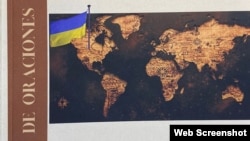 Portada de "Novène por la paz de Ucrania", del Rev. Fr. Gabriel Martínez.