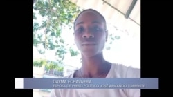 Dayma Echavarría denuncia la crítica situación que atraviesa su esposo en prisión Dayma Echavarría denuncia la crítica situación que atraviesa su esposo en prisión