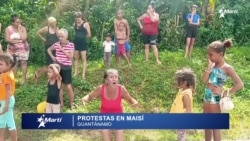 Salen a las calles en Maisí para protestar por la falta de agua Salen a las calles en Maisí para protestar por la falta de agua