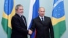 Luiz Ignacio Lula da Silva junto al presidente ruso Vladimir Putin, en Moscú, en 2010. (REUTERS/Ria Novosti/Pool/Alexei Druzhinin/Archivo)