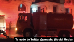 La Asamblea Municipal Poder Popular de La Habana Vieja publicó esta imagen del operativo de rescate.