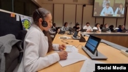 Kirenia Yalit Núñez, coordinadora de la Mesa de Diálogo de la Juventud Cubana, dice que su organización ha trabajado en la última década bajo represión y hostigamiento de las autoridades cubanas.