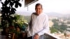 El candidato presidencia venezolano Edmundo González recibió a la VOA en su casa, en Caracas, antes de su primer mitin. Nicole KOLSTER