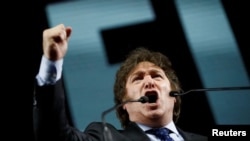 El líder de La Libertad Avanza, Javier Milei.