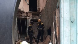 Hablan vecinos del edificio que se derrumbó en La Habana Vieja  Hablan vecinos del edificio que se derrumbó en La Habana Vieja
