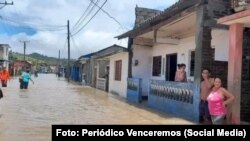 Cayó un aproximado de 170 milímetros de precipitaciones en 24 horas