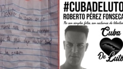 "Estoy fuerte y firme", dijo Roberto Fonseca, preso del 11J, a su hermano en el exilio "Estoy fuerte y firme", dijo Roberto Fonseca, preso del 11J, a su hermano en el exilio