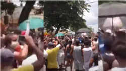 Esposa visita a opositor santiaguero detenido en Villa Marista Esposa visita a opositor santiaguero detenido en Villa Marista