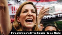 La congresista cubanoamericana María Elvira Salazar.