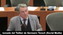 Hermann Tertsch habla en el Parlamento Europeo sobre la situación de Cuba.