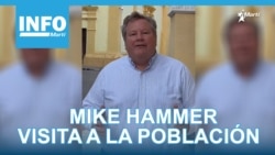 Info Martí | Mike Hammer visita a la población Info Martí | Mike Hammer visita a la población