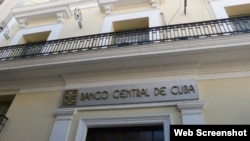 Banco Central de Cuba.