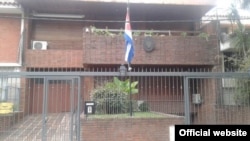 Embajada de Cuba en Uruguay.