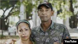 En esta foto de archivo, Aimara Nieto e Ismael Boris Reñí.