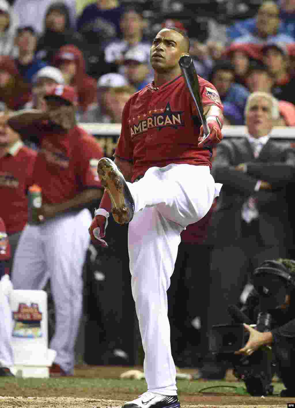 Antes de ir a home para enfrentar los lanzamientos.