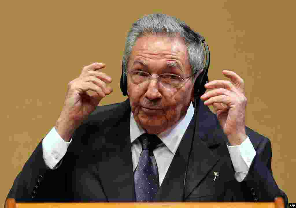 Conferencia de prensa de Obama y Raúl Castro.