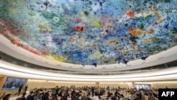 Consejo de Derechos Humanos de Naciones Unidas, en Ginebra, Suiza.