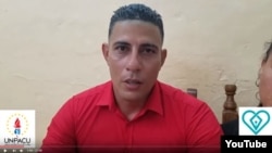 Eliécer Góngora, coordinador de UNPACU en Jobabo.