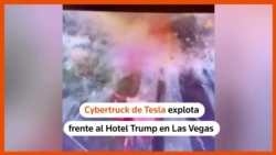 Cybertruck de Tesla explota frente al Hotel Trump en Las Vegas Cybertruck de Tesla explota frente al Hotel Trump en Las Vegas