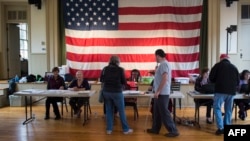 Votantes en las elecciones de medio mandato.
