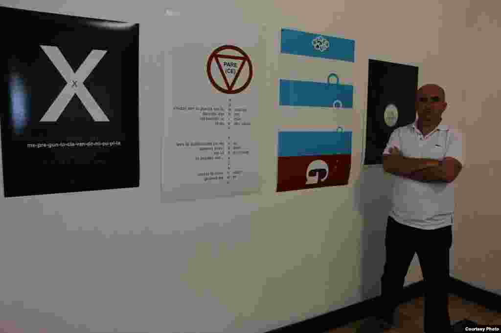 Francis Sánchez, poeta cubano, poesía visual.