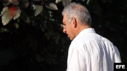 El empresario canadiense Sarkis Yacoubian en el Tribunal Municipal "Diez de Octubre" para la segunda vista de su juicio a puerta cerrada en La Habana (Cuba).