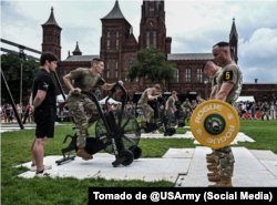 La Celebración del Aniversario 250 del Ejército de EEUU.