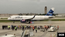 JetBlue sale de Fort Lauderdale a Santa Clara