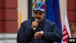 El presidente de Venezuela, Nicolás Maduro. EFE