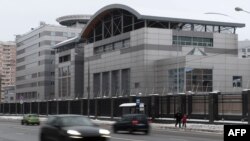 Edificio sede del Departamento de Inteligencia de Rusia (GRU) en Moscú.