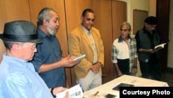 Presentación del Premio Nacional Gastón Baquero en La Habana, 2015.