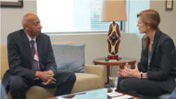 Opositor cubano recibido por embajadora de EEUU en la ONU Opositor cubano recibido por embajadora de EEUU en la ONU