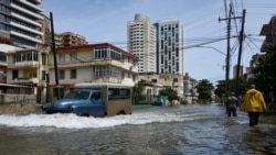 Inundaciones leves en La Habana, dicen residentes Inundaciones leves en La Habana, dicen residentes