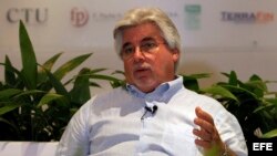 El ministro uruguayo de Ganadería, Agricultura y Pesca, Tabaré Aguerre Lombardo, en La Habana.