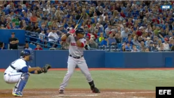 Yoenis Céspedes lleva 97 carreras impulsadas.