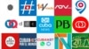 Combinación de logos de publicaciones sobre temas cubanos que han sido ubicadas en "lista negra" oficialista.