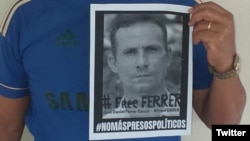 Campaña en redes sociales pide la liberación de José Daniel Ferrer.