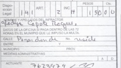 Damas de Blanco multadas tras arrestos del domingo Damas de Blanco multadas tras arrestos del domingo