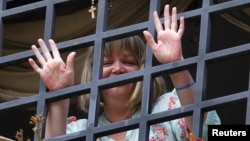 Foto Archivo de la jueza María Lourdes Afiuni en su casa en Caracas el 7 de junio de 2013. REUTERS/Carlos Garcia Rawlins