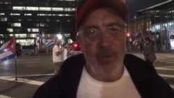 El español Nacho Rocha en huelga de hambre frente a la sede de Naciones Unidas, en Nueva York El español Nacho Rocha en huelga de hambre frente a la sede de Naciones Unidas, en Nueva York