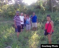 Grupo que aceptó albergue gestionado por ACNUR.