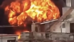 Explosión de gasolina provoca incendio en La Habana y deja dos heridos