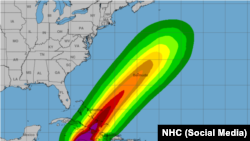 Melissa es un huracán categoría 4