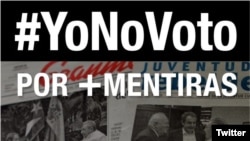 Campaña de Estado de Sats llama a no participar en el referendo constitucional en Cuba.