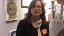 Maria Werlau en la apertura de exposición 1959. Maria Werlau en la apertura de exposición 1959.