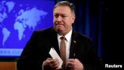 El secretario de Estado Mike Pompeo.
