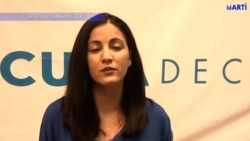 Rosa María Payá se solidariza con los miembros del Movimiento San Isidro Rosa María Payá se solidariza con los miembros del Movimiento San Isidro