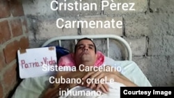 Cristian Pérez Carmenate.
