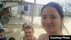 Aimara Peña, candidata independiente a nominada a la Asamblea del Poder Popular en Sancti Spíritus, Cuba.